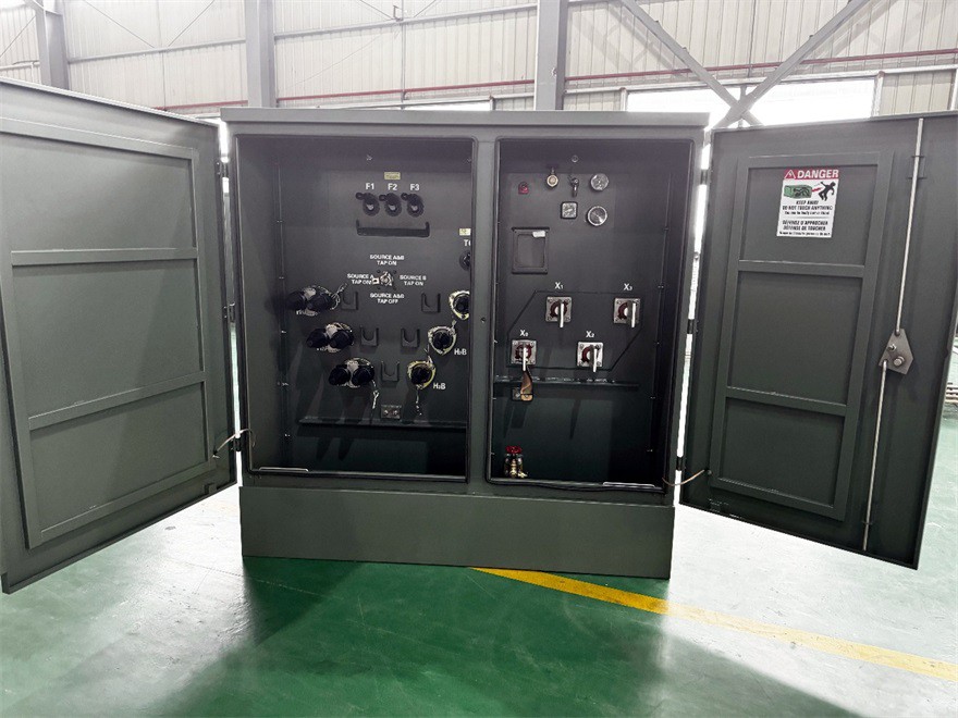 1000 kva dead front transformer-front-door-open 1000 kva dead front transformer-front-door-open
